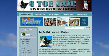 Key West Live Music Calendar