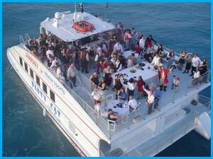 Charter on the party Cat Key West Sailing